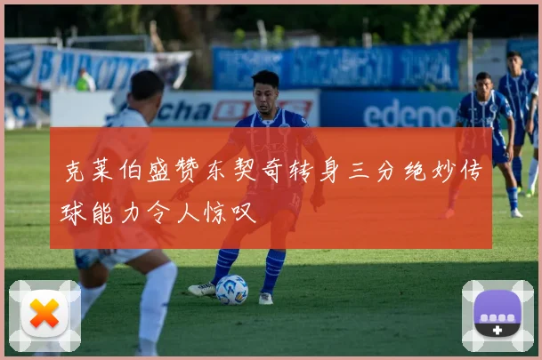 克莱伯盛赞东契奇转身三分绝妙传球能力令人惊叹